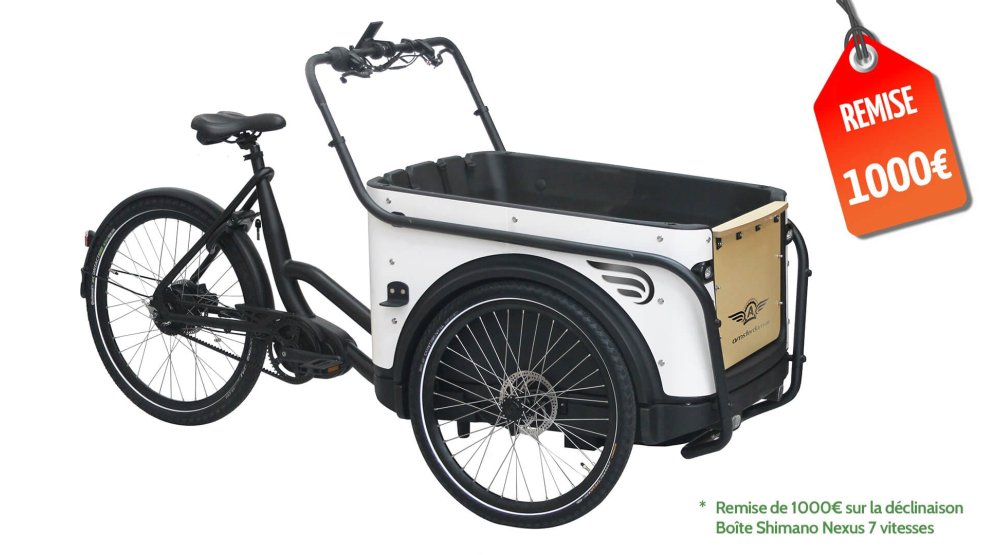 -1000€ de remise immédiate sur la déclinaison Shimano Nexus 7 vitesses -1000€ de remise immédiate sur la déclinaison Shimano Nexus 7 vitesses