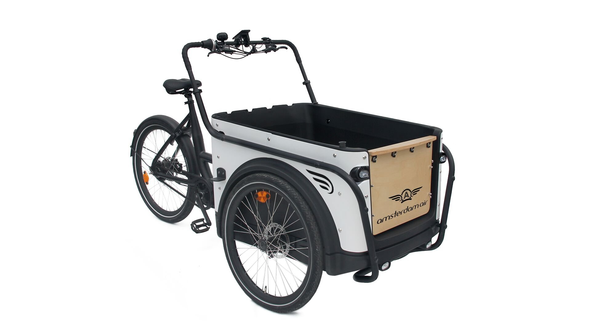 Le triporteur Urban Rider dans sa configuration de base