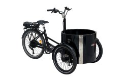 Le trriporteur électrique NIHOLA LOW Single avec assistance roue arrière et nouveau cadre G2