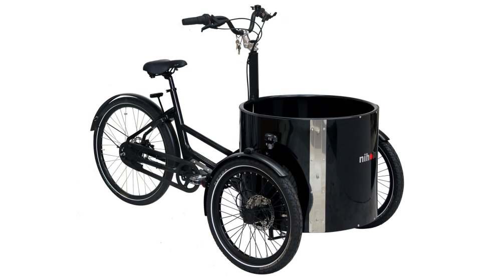 Le trriporteur NIHOLA LOW Single avec son nouveau cadre G2