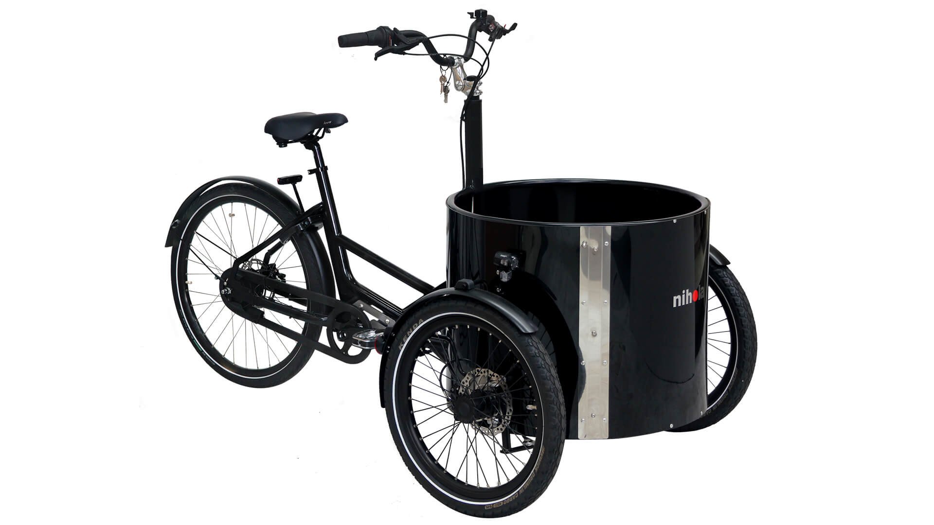 Le trriporteur NIHOLA LOW Single avec son nouveau cadre G2