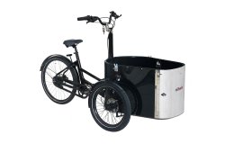 Le triporteur NIHOLA CARGO Open musculaire avec son cadre G2