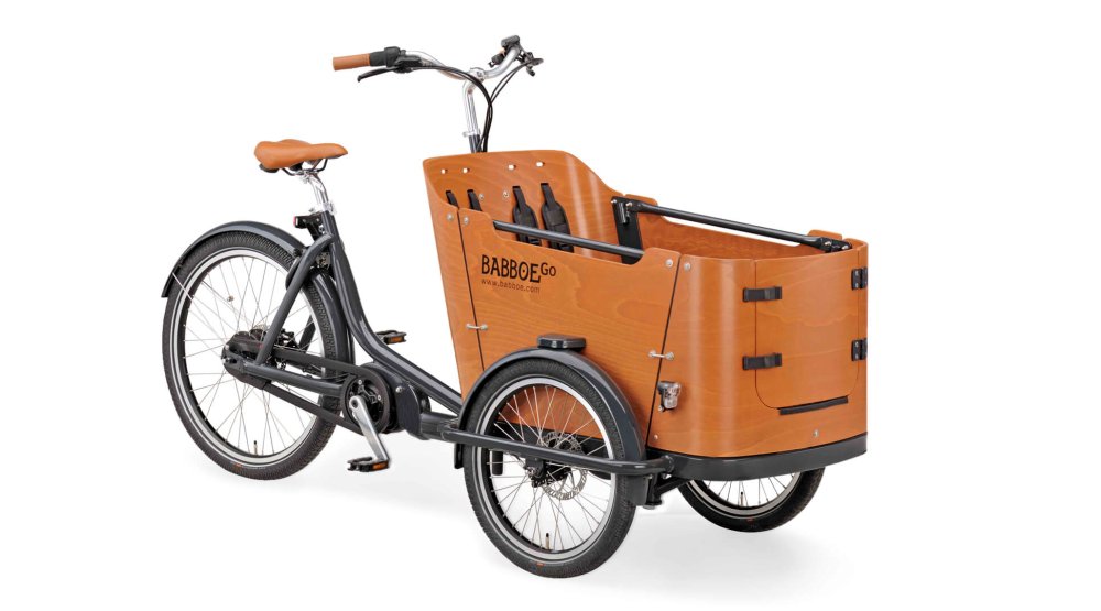Triporteur Babboe Go Mountain avec moteur pédalier Triporteur Babboe Go Mountain avec moteur pédalier