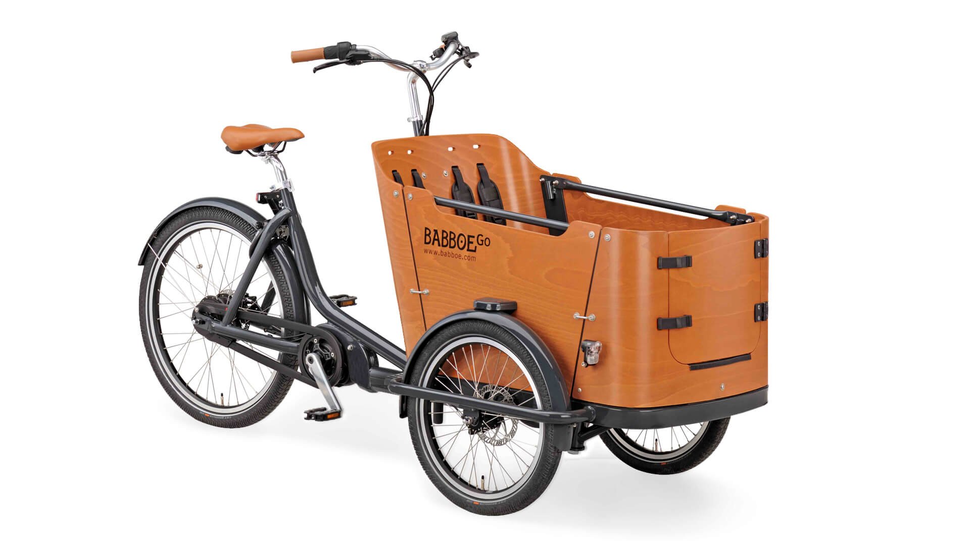 Triporteur Babboe Go Mountain avec moteur pédalier