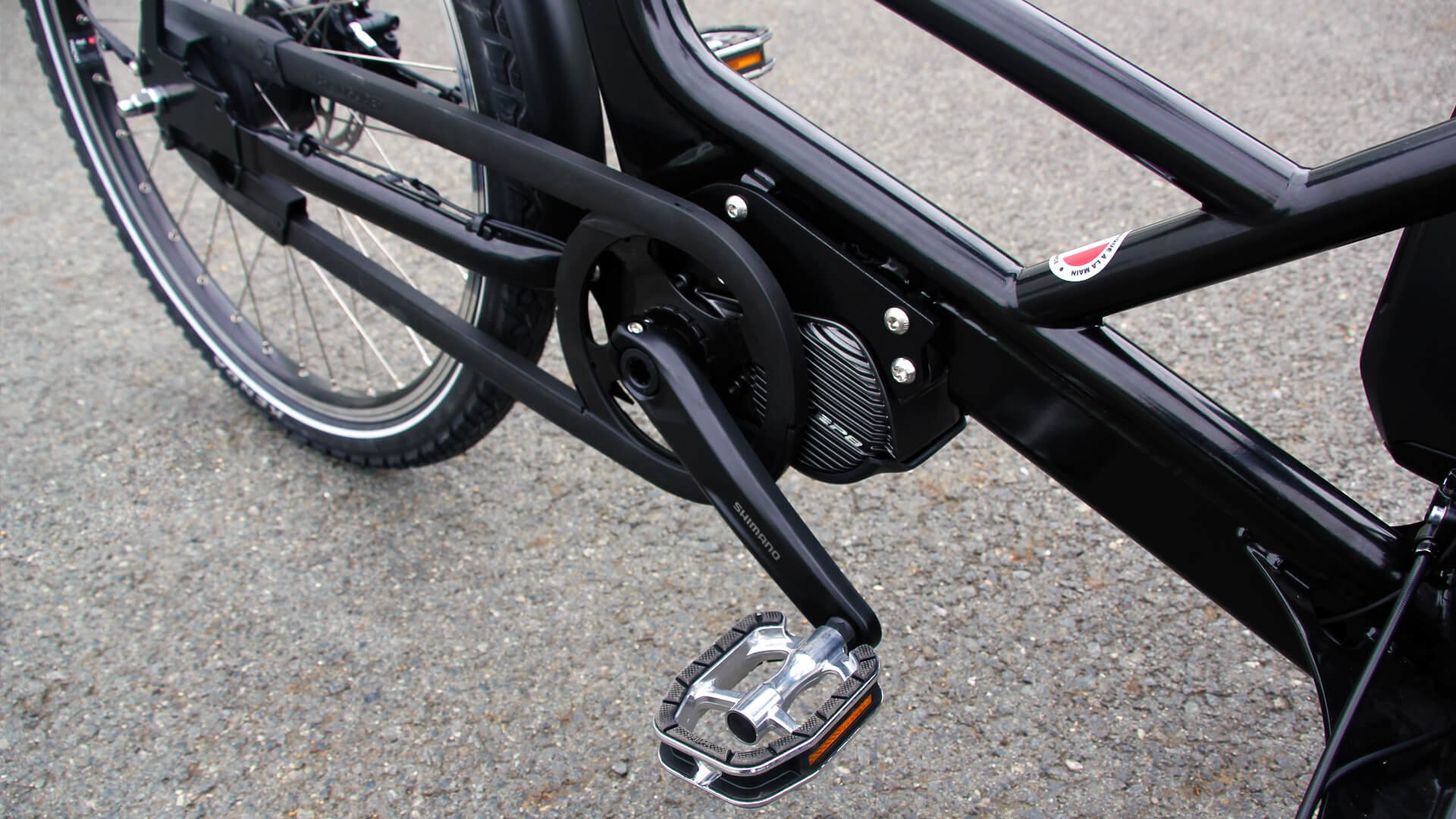 Le moteur pédalier Shimano EP8 Cargo délivre un couple maximal de 85 Nm