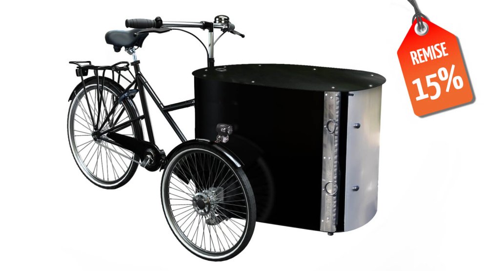 15% de remise immédiate sur ce modèle de triporteur sans assistance électrique