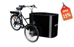 15% de remise immédiate sur ce modèle de triporteur pro avec assistance électrique