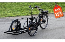 Triporteur électrique NIHOLA MAXX étroit avec batterie 600 Wh