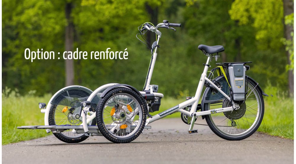 Cadre avant renforcé pour Velo Plus de vanRaam
