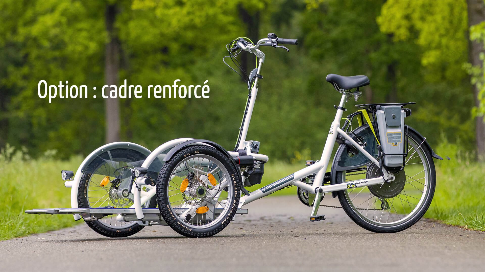 Passez d'un poids maximal de 250 kg à 310 kg avec cette option ! 