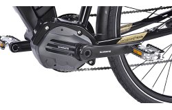 Moteur pédalier sur le vélo électrique Beaubourg