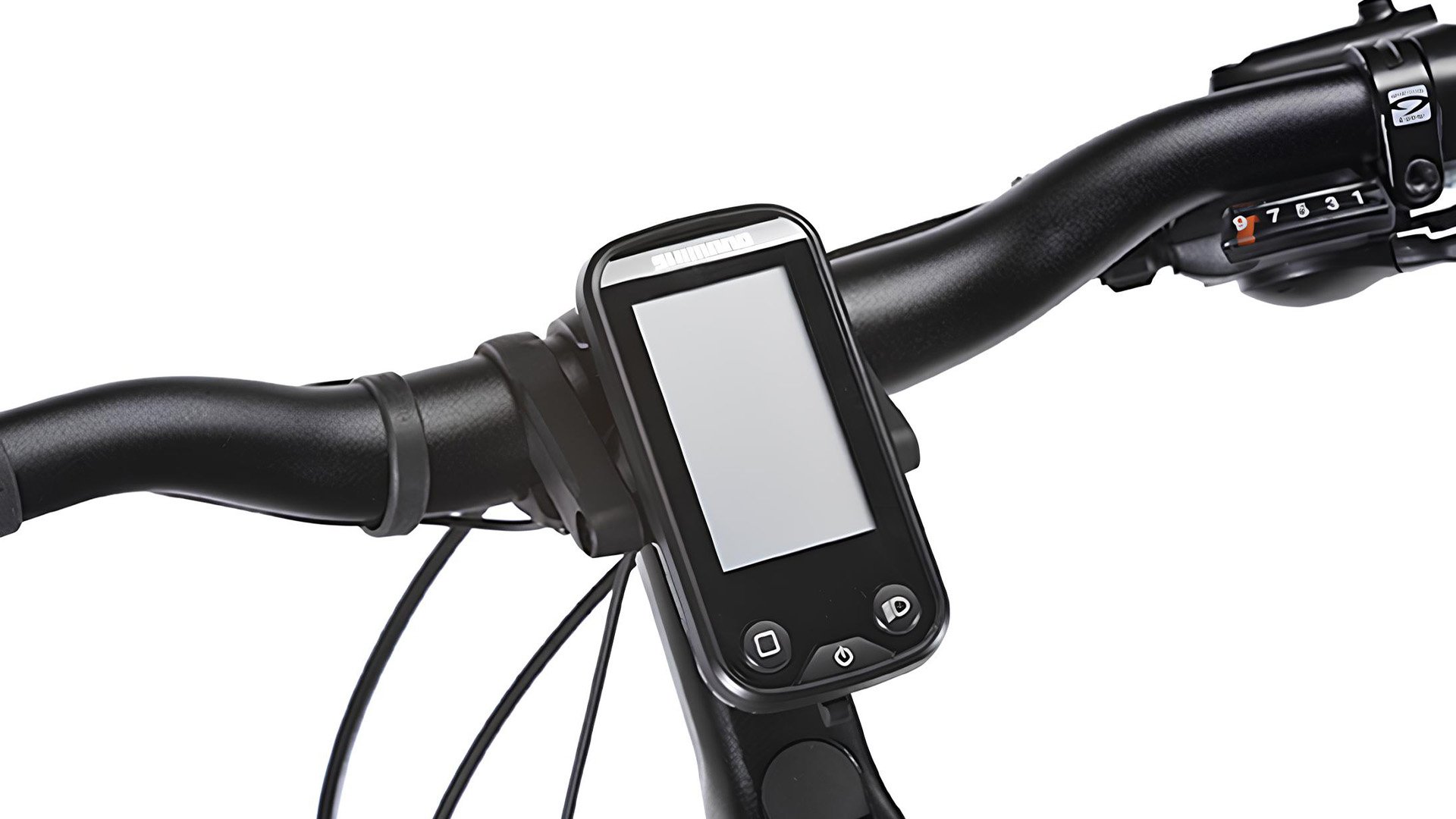 Le vélo électrique Beaubourg est équipé d'une console LCD