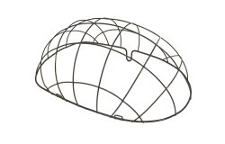 Grille pour panier arrière chien Pasja 50cm