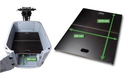 Plancher intermédiaire pour triporteur Ouca Transport