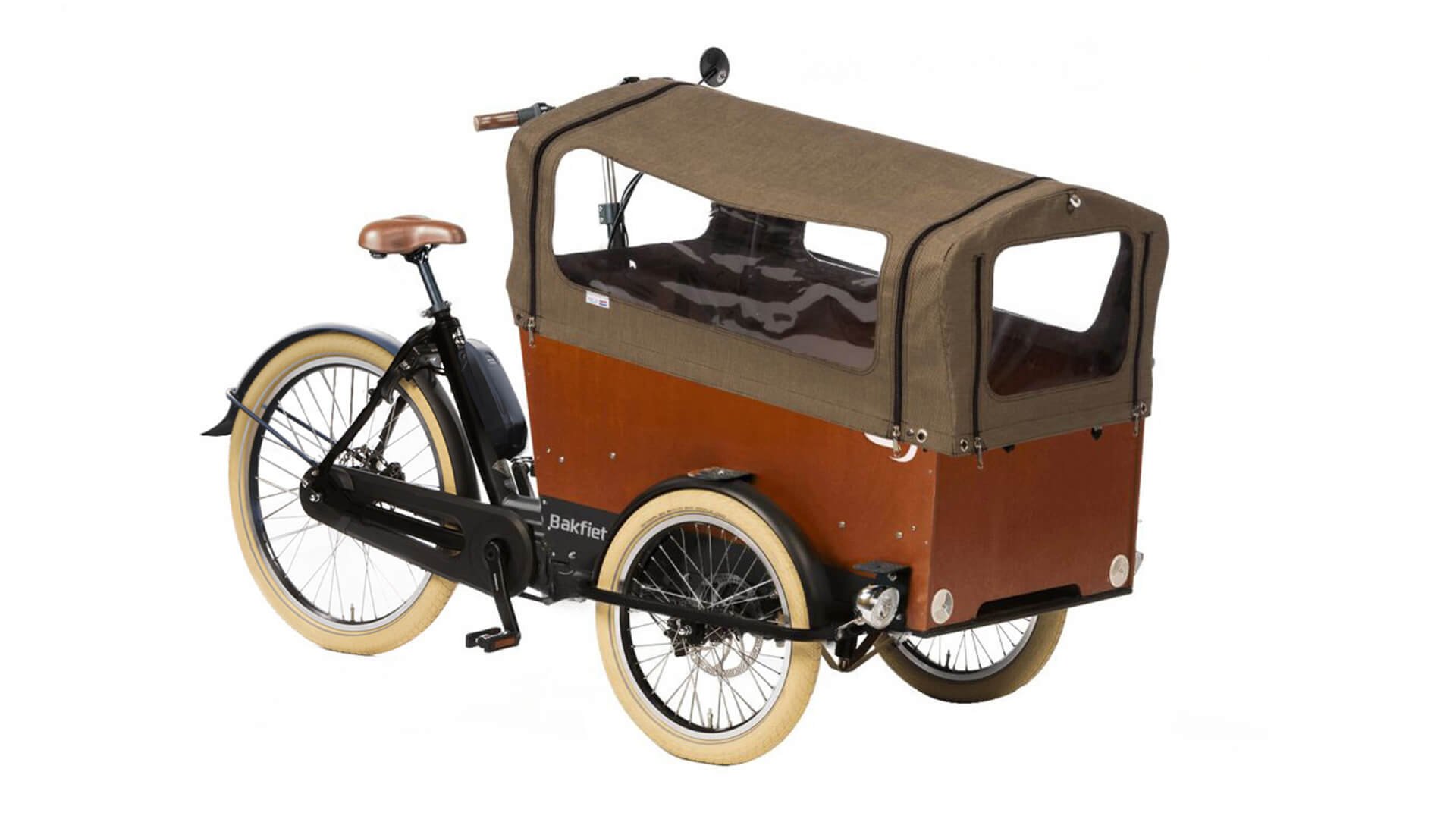 Triporteur Bakfiets.nl électrique SHIMANO E-BIKE SYSTEMS