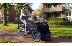 Triporteur Rickshaw en balade