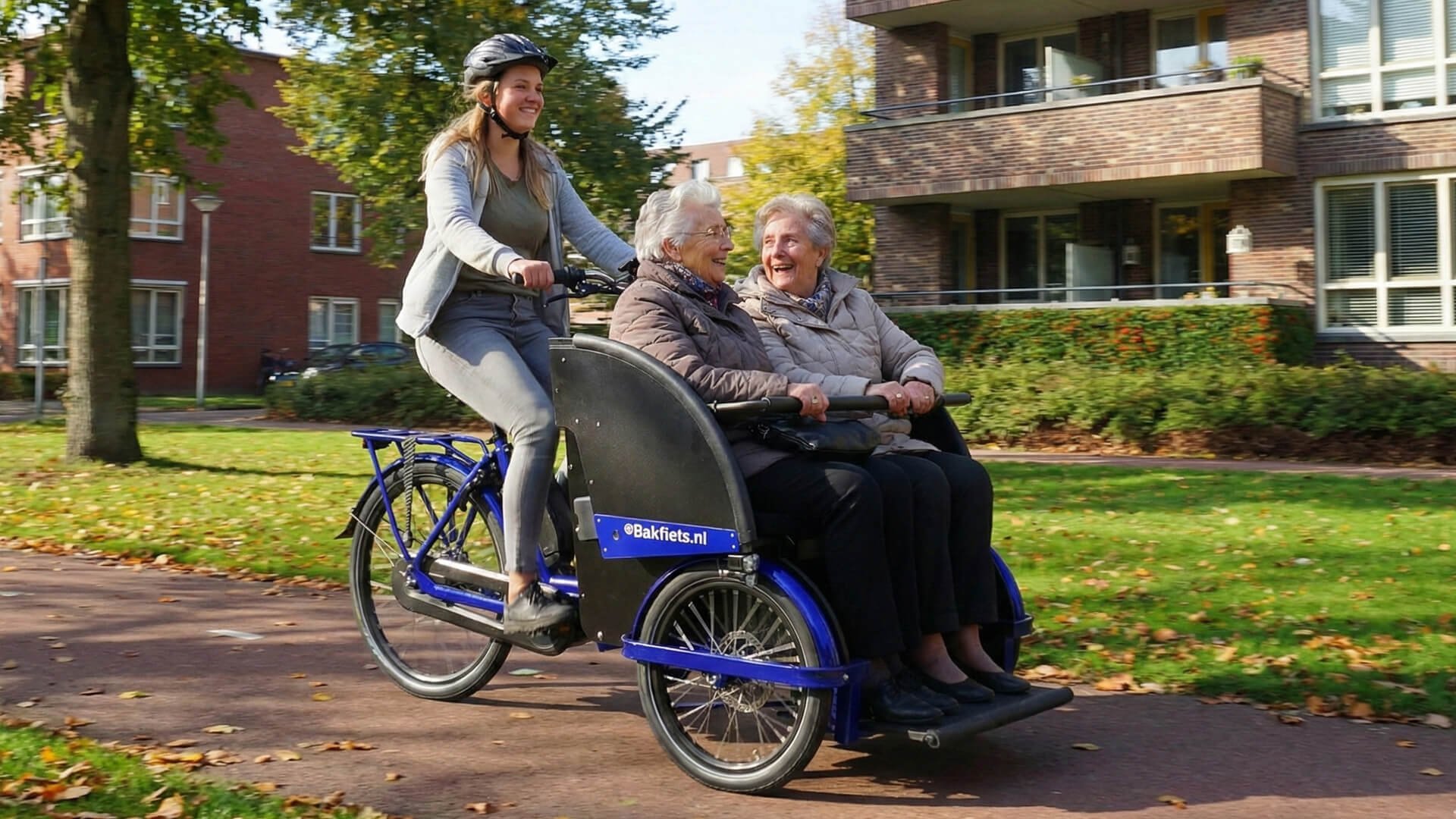 Triporteur Rickshaw en balade