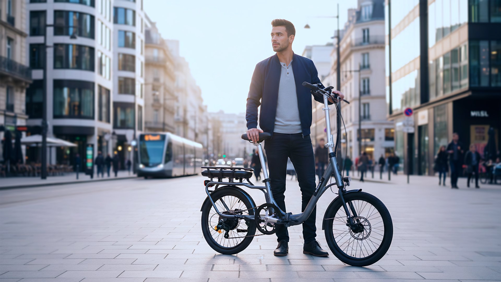 Découvrez le Vélo électrique pliant Facile, votre allié idéal pour tous vos déplacements urbains et intermodaux