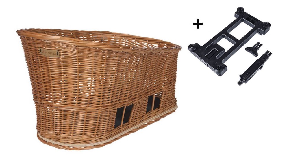 Panier de vélo arrière pour chien, sans grille (50 cm) Panier de vélo arrière pour chien, sans grille (50 cm)