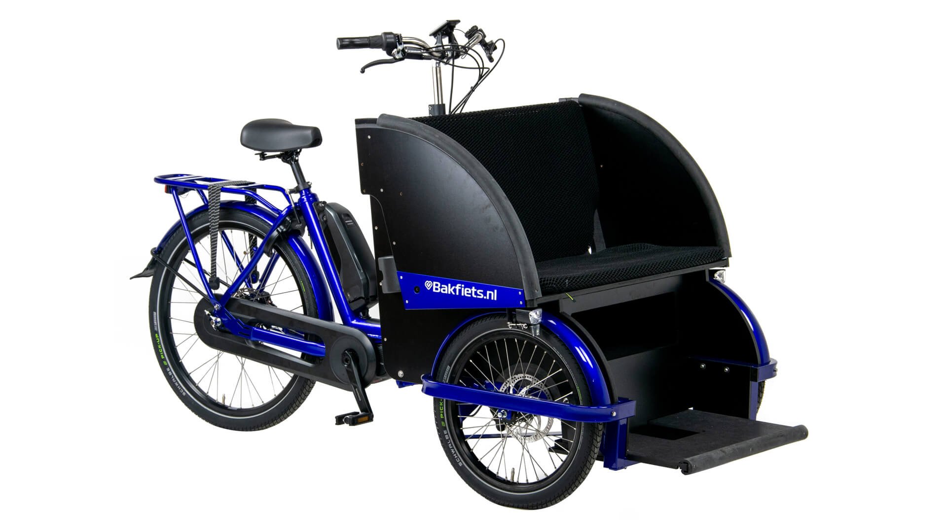 Emmenez en promenade un ou deux adultes avec ce vélo taxi électrique