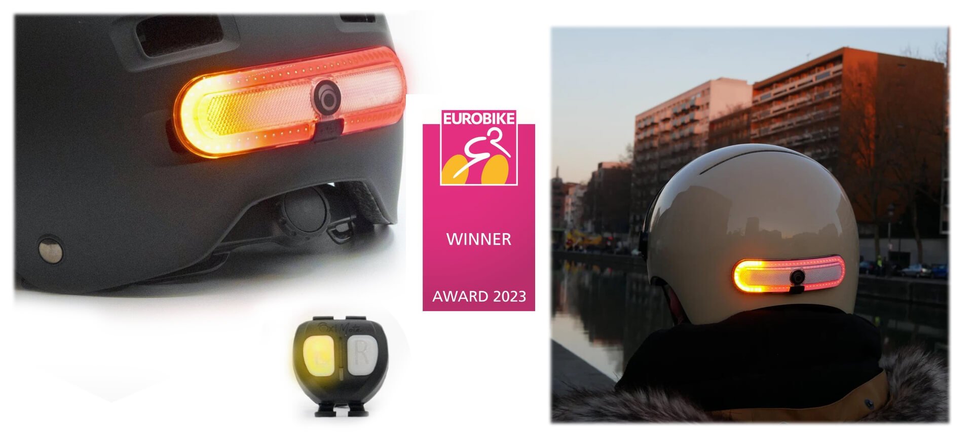 Kit éclairage OxiTurn DELUXE clignotant et feu Stop