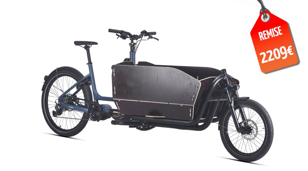 Remise immédiate de 2209€ sur le biporteur Sunn by Douze ! 