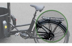 Porte-bagage arrière pour triporteur NIHOLA