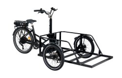 Le triporteur NIHOLA MAXX avec assistance roue arrière Bafang