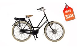 Visuel packshot du VAE hollandais City Zen avec motorisation centrale