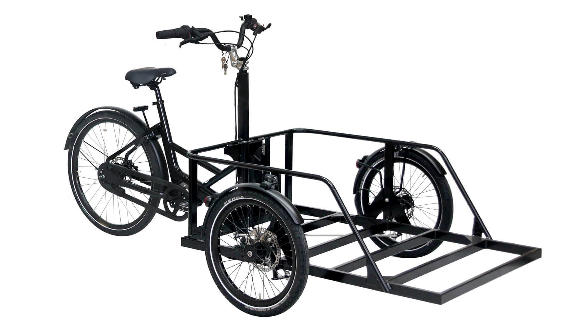 Le triporteur NIHOLA MAXX sans assistance électrique