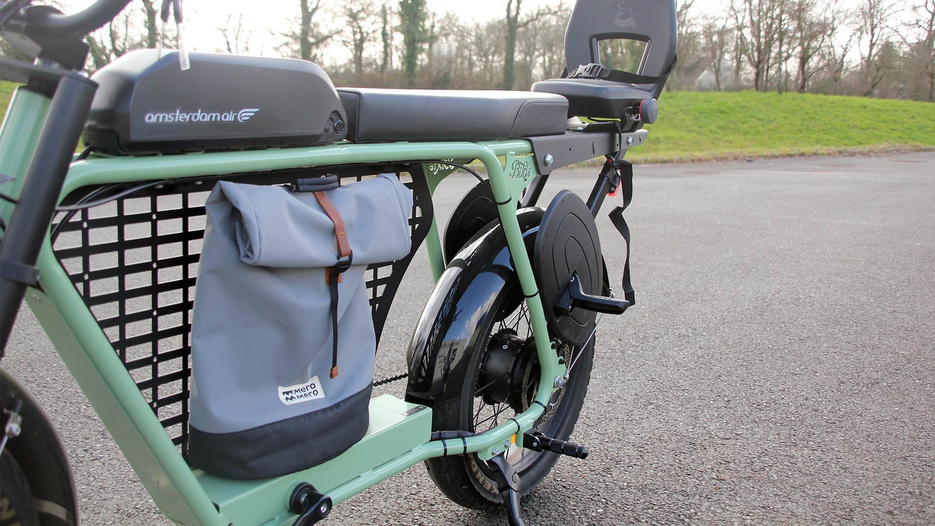 Vélo électrique Fatbike R+ 2024 Bikle Vert Sauge - Showroom