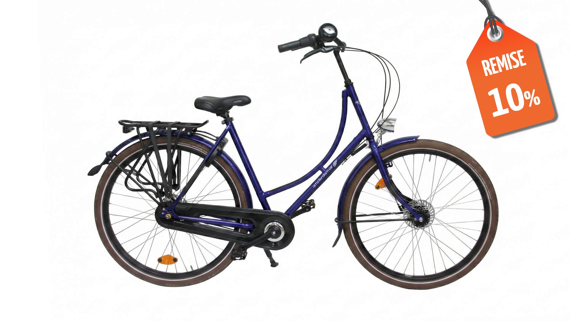 Vélo hollandais Oma Premium personnalisé