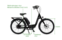 Vélo électrique Eterna – Assistance pédalier Shimano