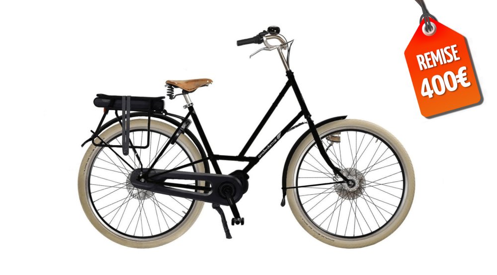 Vélo électrique City Zen - Assistance pédalier Shimano (Modèle de démonstration)