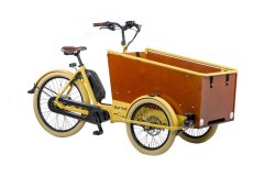 Triporteur électrique Bakfiets Confort STEPS 22 couleurs de cadre disponibles