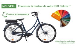 Nouveau : des dizaines de couleurs de cadre aux choix dans le nuancier RAL ! 