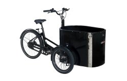 Le triporteur NIHOLA CARGO XL Pro avec assistance pédalier Shimano