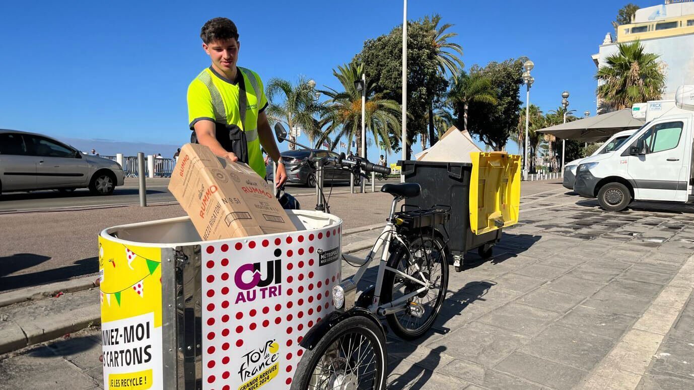 Triporteur NIHOLA CARGO XL Propreté