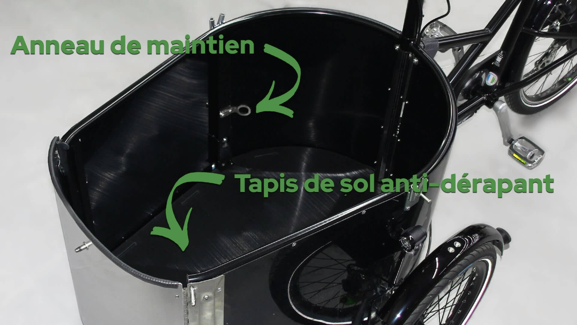 Les deux éléments du kit dog inclus de base sur ce modèle