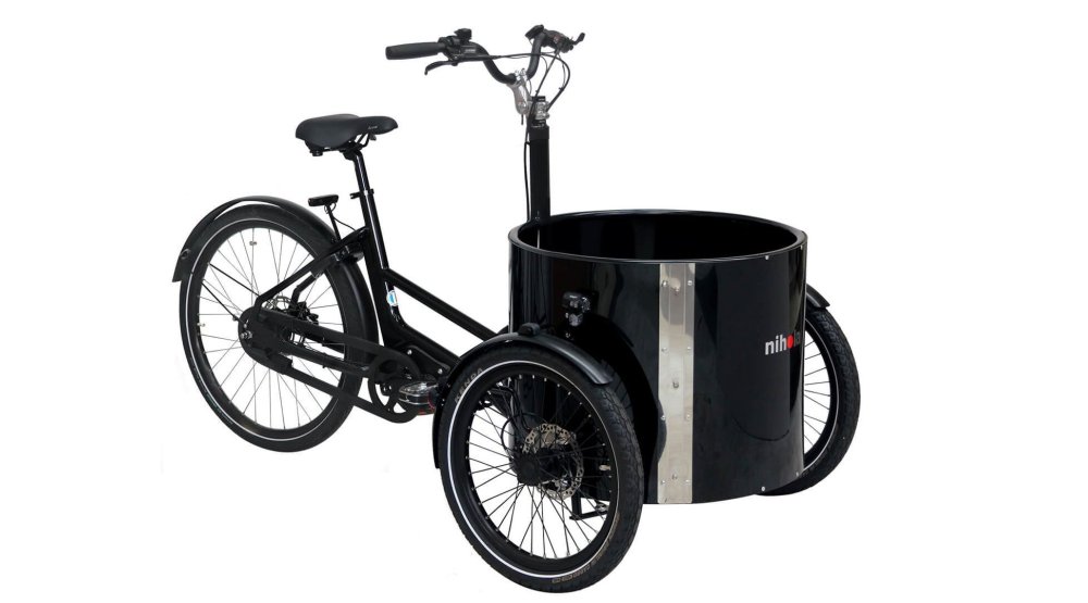 Triporteur NIHOLA LOW avec assistance pédalier Shimano Triporteur NIHOLA LOW avec assistance pédalier Shimano