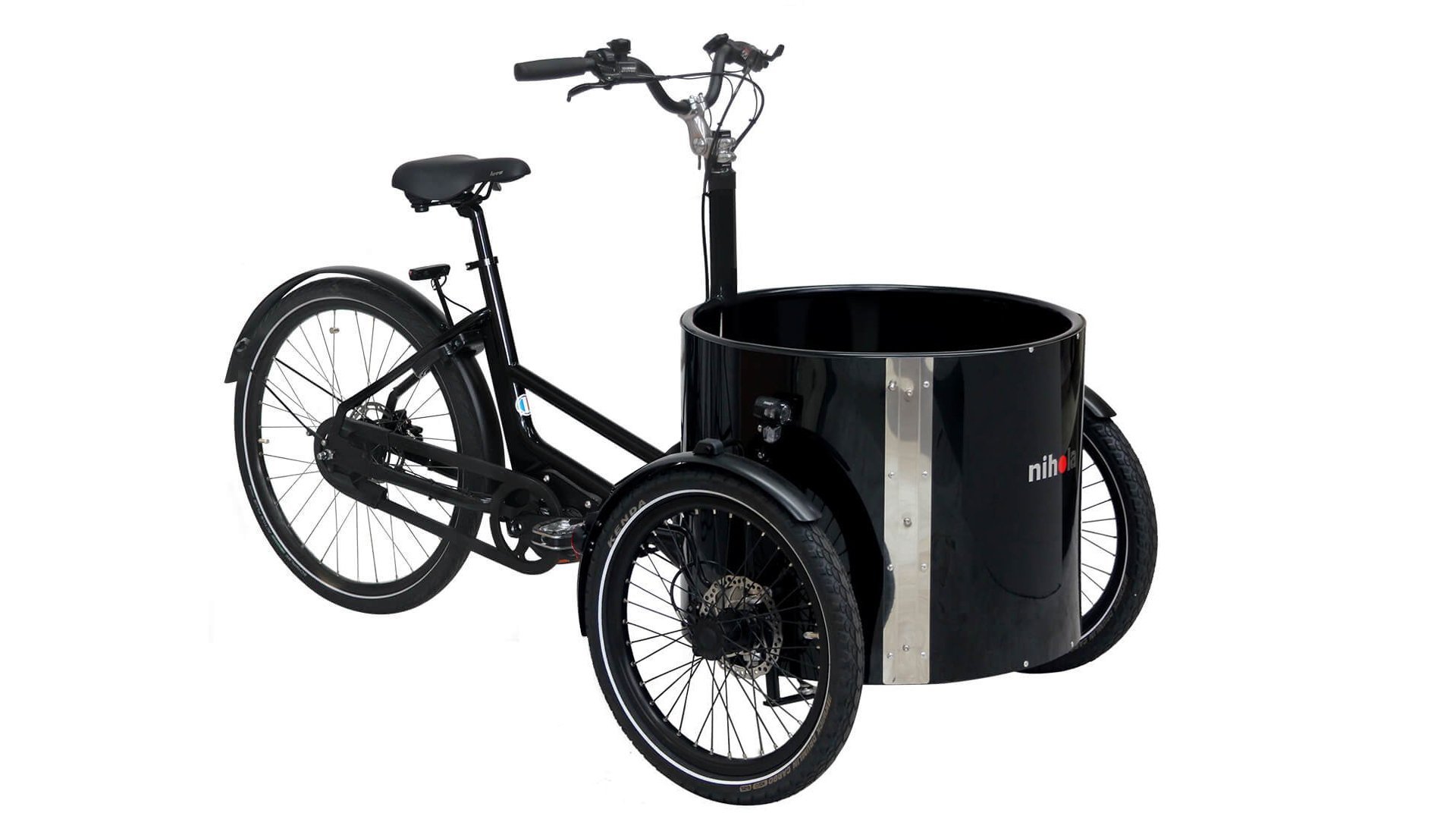 Triporteur NIHOLA LOW avec assistance pédalier Shimano