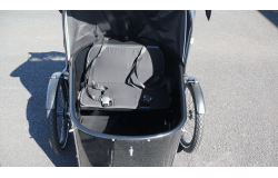 Triporteur NIHOLA CARGO Family G1 Bafang avec tente de pluie (Modèle de démonstration)