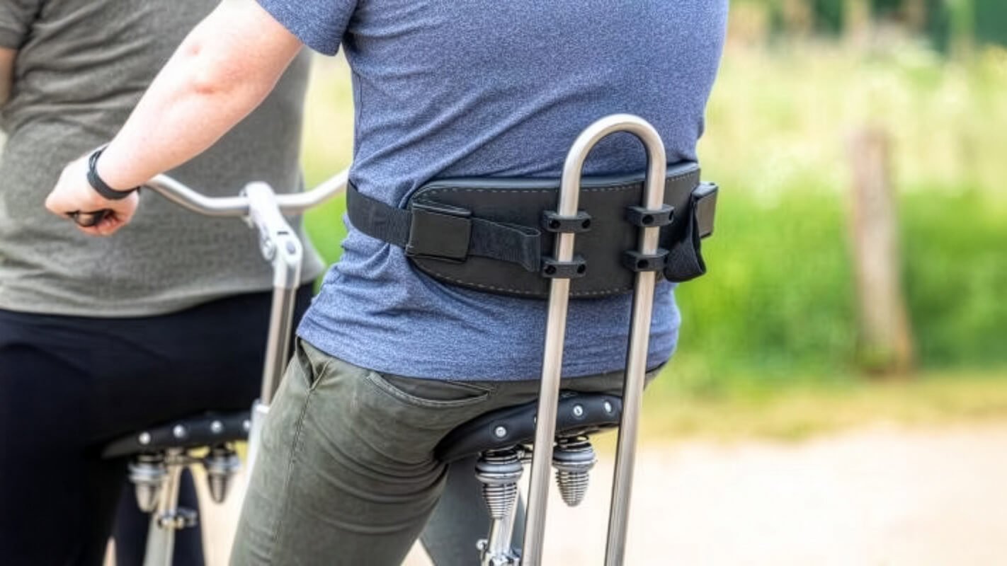 Support de dos pour vélos adaptés vanRaam