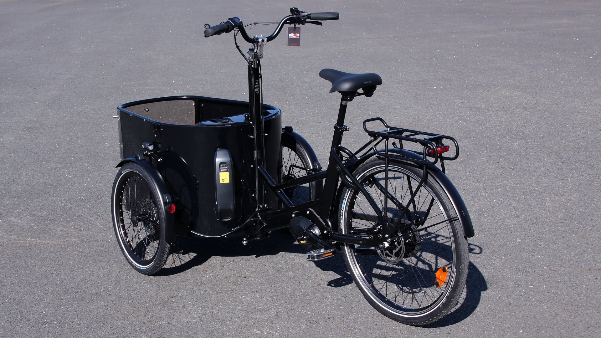 Triporteur NIHOLA CARGO Family