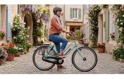Vélo hollandais Hirondelle Premium dans sa configuration de base