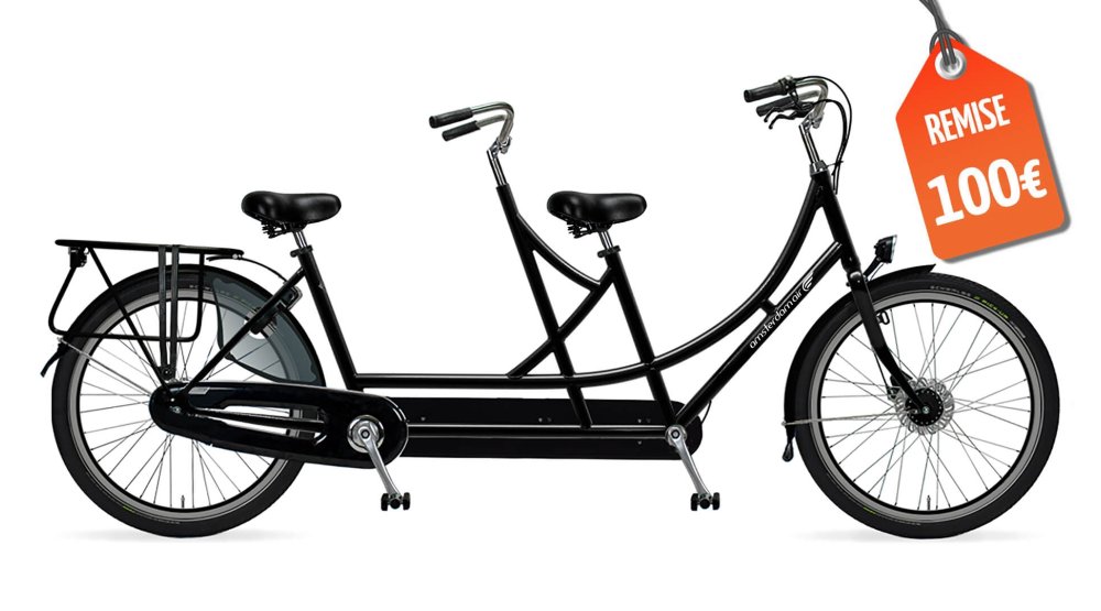 Remise immédiate de 100€ sur ce modèle de tandem