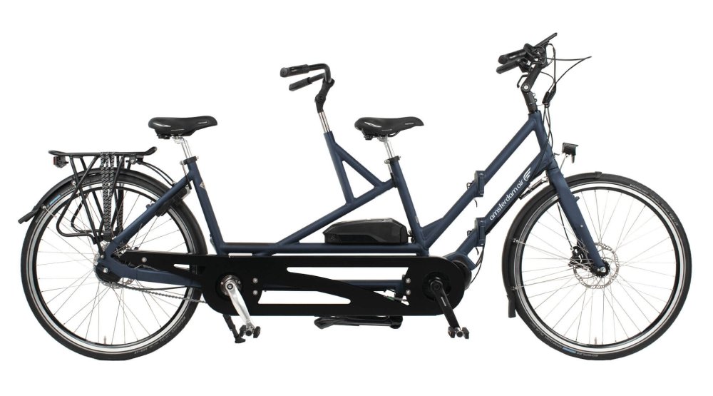 Tandem électrique pliant 28" avec assistance pédalier Shimano Tandem électrique pliant 28" avec assistance pédalier Shimano