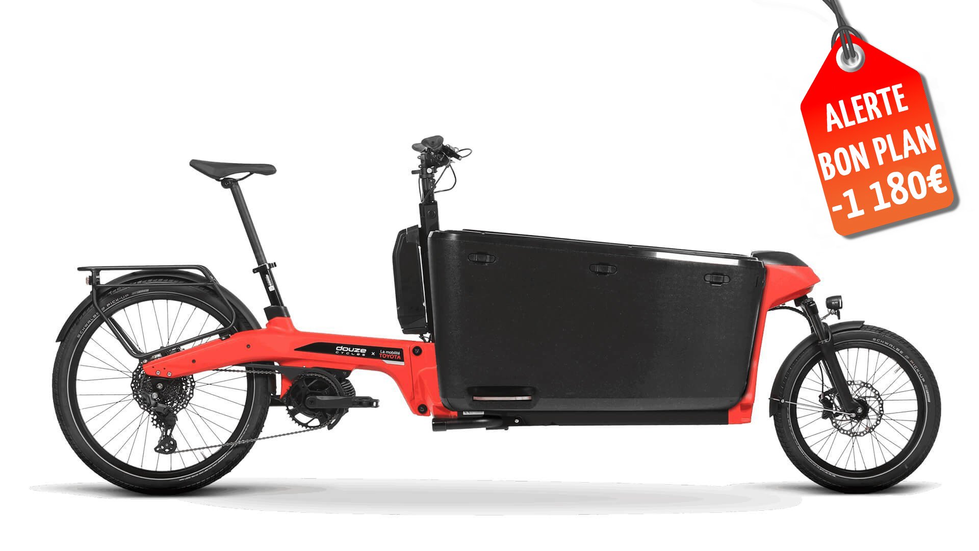 Biporteur électrique Douze Cycles Cargo Verso