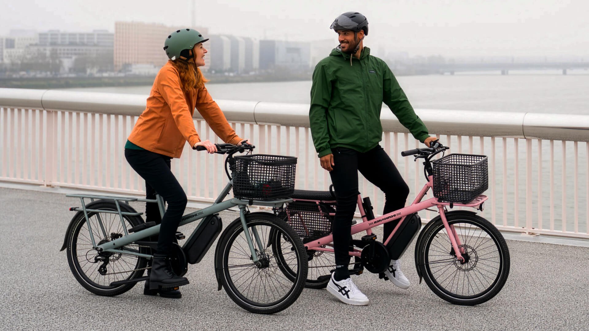 Vélo électrique deux places Jean II de Jean Fourche