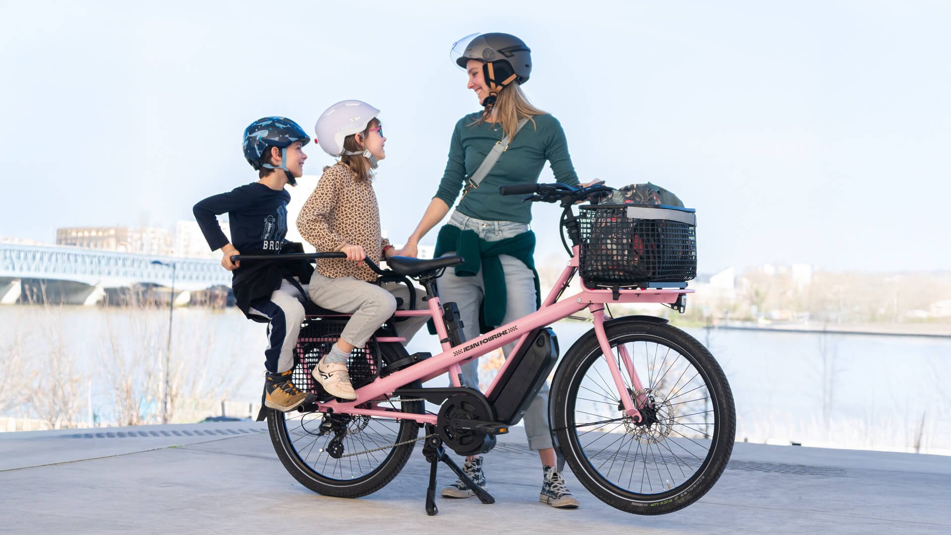 Vélo électrique deux places Jean II de Jean Fourche